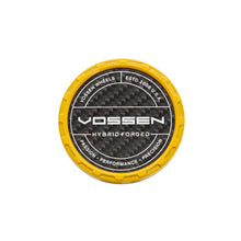 Load image into Gallery viewer, Vossen HF Carbon Billet Sport Cap 2.0 - Small (VHF) - Yellow - Twill Weave (Gloss)