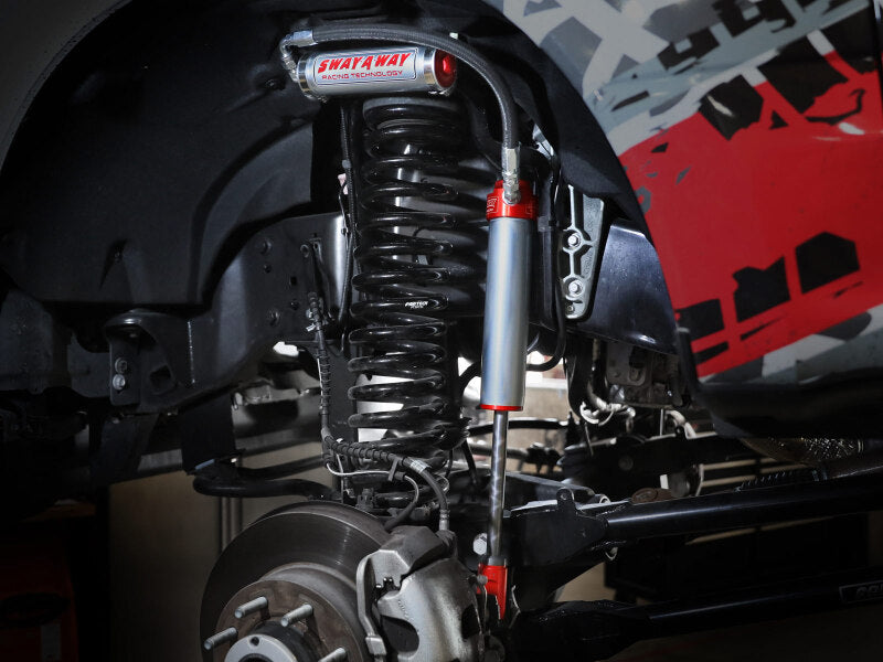 aFe Sway-A-Way 2.5 Front Shock Kit w/Remote Reservoirs for 2-3.5 IN Lifts Ford F-250/F-350 17-24 4WD