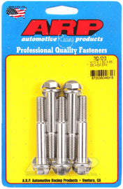 ARP M10 x 1.50 x 65mm Hex Stainless Steel Bolts (Set of 5)