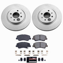 Load image into Gallery viewer, Power Stop 12-17 Kia Rio Front Z23 Coated Brake Kit