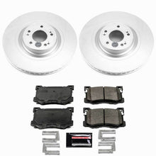 Load image into Gallery viewer, Power Stop 15-16 Hyundai Genesis Front Z23 Coated Brake Kit