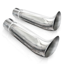 Load image into Gallery viewer, Stainless Works Elf Ear Exhaust Tips 3in Body 3in ID Inlet