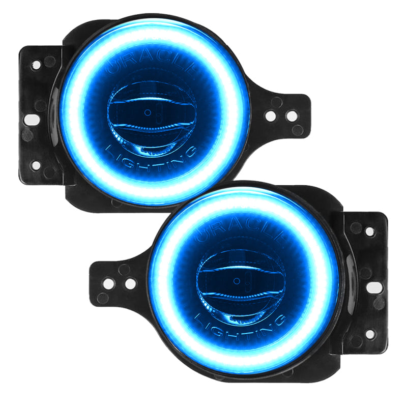Oracle Jeep Wrangler JL/JT Sport High Performance W LED Fog Lights - w/o Controller NO RETURNS