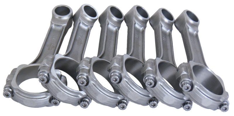 Eagle Jeep 4.2L 5140 Forged I-Beam Connecting Rod 6.123in w/ ARP 8740 (Set of 8)