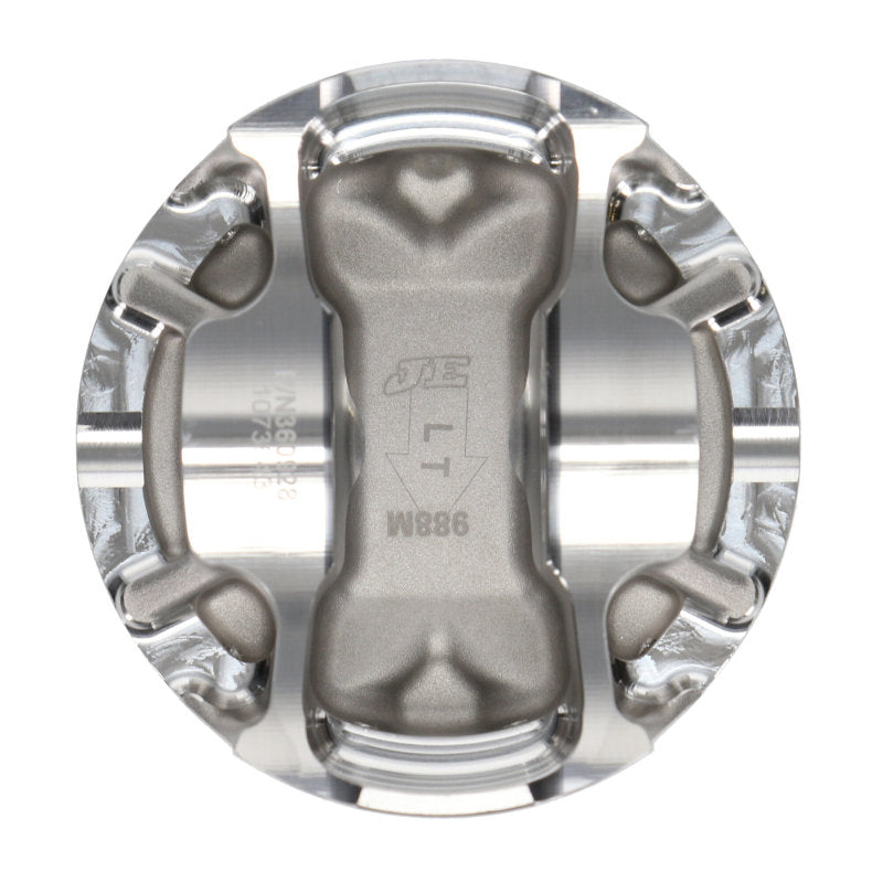 JE Pistons 2017+ GEN 2 Ecoboost 92.63mm Bore 10:1 CR Pistons - Single - Right