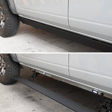 Load image into Gallery viewer, Go Rhino 15-23 Ford F-150 CC 4dr / 17-22 F-250/350 SD CC 4dr E-BOARD E1 Running Board Kit - Tex. Blk