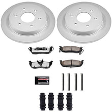 Load image into Gallery viewer, Power Stop 04-10 Infiniti QX56 Rear Z36 Coated Truck &amp; Tow Brake Kit