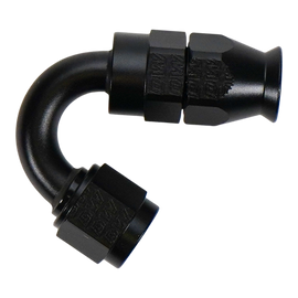 DeatschWerks 6AN Female Flare Swivel (Incl Ferule/Olive) 150-degree Hose End PTFE