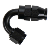 DeatschWerks 6AN Female Flare Swivel (Incl Ferule/Olive) 150-degree Hose End PTFE