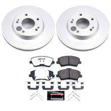 Load image into Gallery viewer, Power Stop 17-22 Hyundai Ioniq Front Z36 Coated Truck &amp; Tow Brake Kit