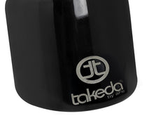 Load image into Gallery viewer, aFe Takeda Universal Exhaust Tip 2-1/2 IN Inlet x 4 IN Outlet x 6 IN L- Black