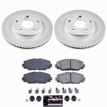 Load image into Gallery viewer, Power Stop 10-12 Lexus HS250h Front Z23 Coated Brake Kit