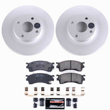 Load image into Gallery viewer, Power Stop 99-00 Mazda Protege Front Z23 Coated Brake Kit