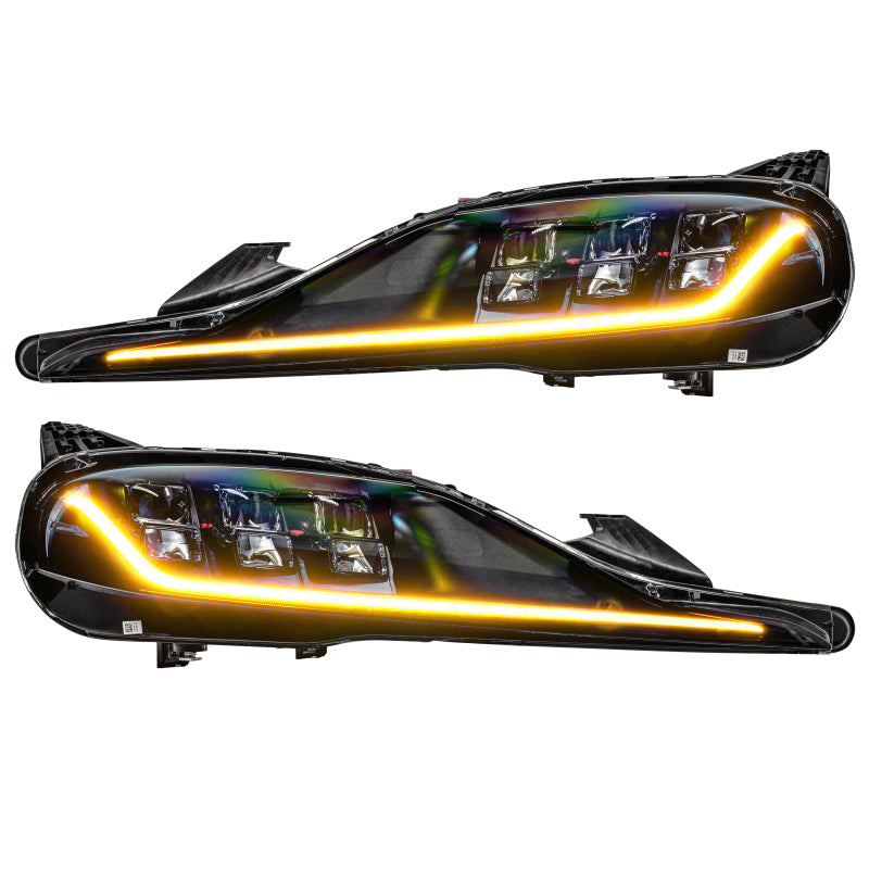 Oracle 20-21 Toyota Supra GR RGB+A Headlight DRL Upgrade Kit - ColorSHIFT 2 NO RETURNS