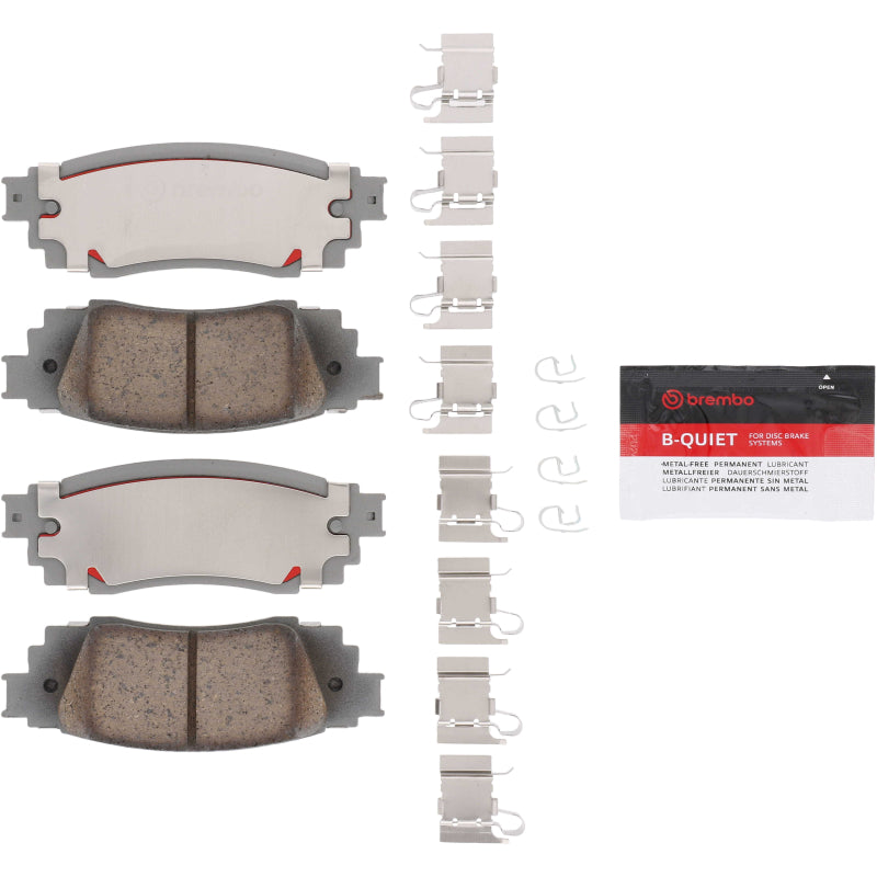 Brembo 2018+ Lexus ES (Z10/A10/H10) / 2015+ Lexus RX (L2) Xtra Ceramic Brake Pad - Rear