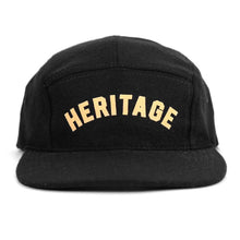 Load image into Gallery viewer, Sparco Cap Heritage 5 Panel Black
