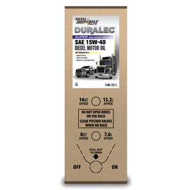 Royal Purple Duralec Super Diesel 15W40 CK-4 Motor Oil - 6 Gallon Bag-In-Box