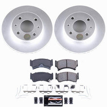 Load image into Gallery viewer, Power Stop 95-98 Nissan 200SX Front Z23 Coated Brake Kit