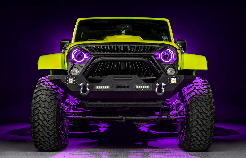 Oracle Oculus 7in ColorSHIFT Bi-LED Projector Headlights for Jeep Wrangler JK NO RETURNS