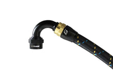 Load image into Gallery viewer, GReddy AN06 120 DEGREE HOSE END SWIVEL BLACK/GOLD ANODIZED
