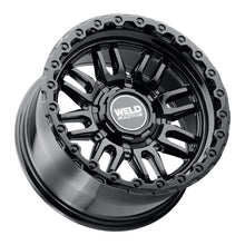 Load image into Gallery viewer, Weld Off-Road Swift 17x9in - 8x180 BP - ET-12 - 124.3mm CB - Gloss Black Wheel &amp; Ring