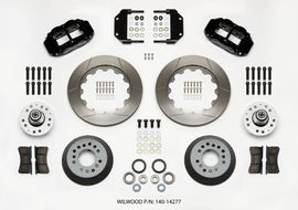 Wilwood Narrow Superlite 6R Front Hub Kit 14.00in Magnum Force Drop Spindle