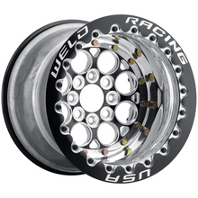 Load image into Gallery viewer, Weld Magnum Import 13x9 / 4x100mm BP / 4in. BS Black Wheel - Non-Beadlock