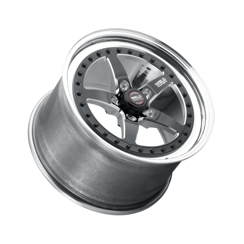 Weld Weldstar 17x5 / 5x4.75 BP / 2.2in. BS Black Wheel - High Pad