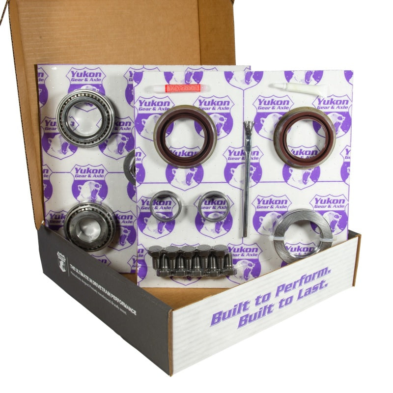 Yukon Gear 8.6in GM 4.11 Rear Ring & Pinion Install Kit Axle Bearings and Seal
