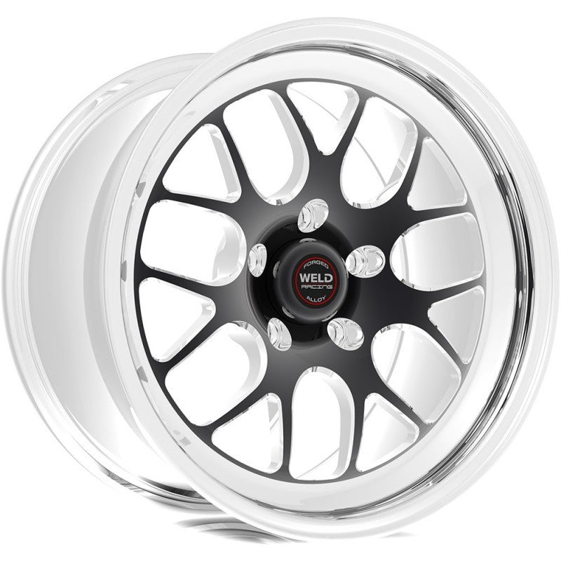 Weld S77 RT-S HD 20x5 / 6x5.5 BP / 2.5in BS Black Wheel (HD Low Pad) 3.540 ID - Non-Beadlock