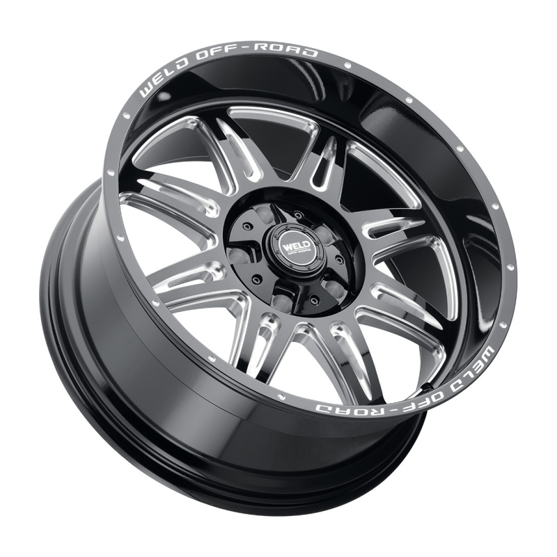 Weld Cheyenne 20x10 / 5x127 / 4.75 BS / 87.1 HB - Gloss Black Milled - Non-BL Wheel