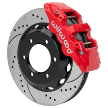 Load image into Gallery viewer, Wilwood 71-91 Chevy Blazer Aero6 Front Brake Kit w/ 14.00in Drilled &amp; Slotted Rotor - Red