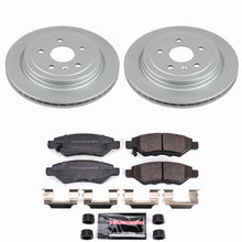 Load image into Gallery viewer, Power Stop 08-14 Cadillac CTS Rear Z23 Coated Brake Kit