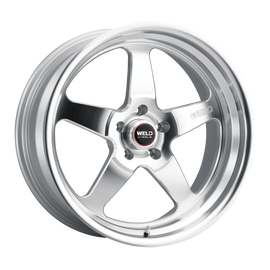 Weld Ventura Street 20x9.5 / 5x120.65 / 5.25 BS / 78.1 HB - Gloss Machined - Non-BL Wheel