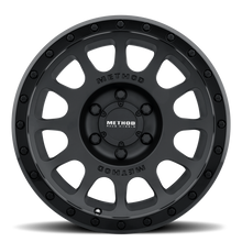 Load image into Gallery viewer, Method Wheels MR305 NV 18x9 +18mm Offset 6x135 94mm CB Matte Black - Gloss Black Lip