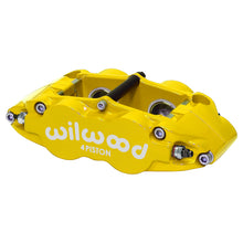 Load image into Gallery viewer, Wilwood caliper FNSL4R 1.38/1.38 .950 rotor yellow