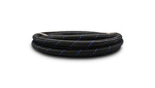 Load image into Gallery viewer, Vibrant -12 AN Two-Tone Black/Blue Nylon Braided Flex Hose (10 foot roll)