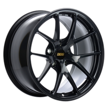 Load image into Gallery viewer, BBS RI-A 18x10.5 5x120 ET22 PFS Metallic Black Subtle Blue Flake Wheel -82mm PFS/Clip Req