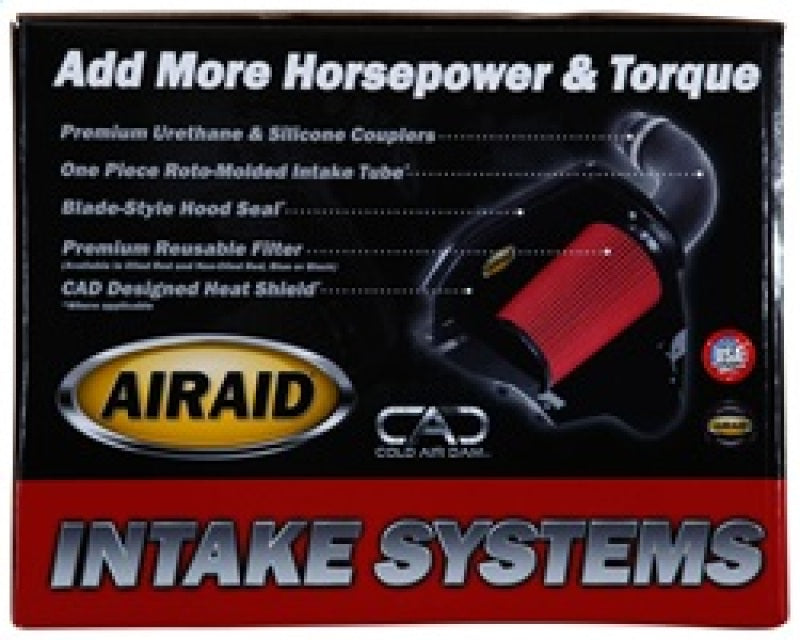 Airaid Jr. Intake Kit, Oiled / Red Media 14-15 Chevrolet Silverado, 14-15 GMC Sierra, 2015 Sub. 5.3L