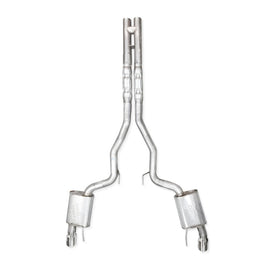 Stainless Works 2024 Mustang GT Catback Dual Tips Legend Sound H-Pipe Factory Connect Exhaust