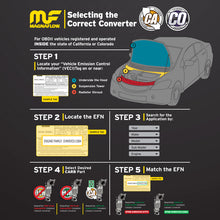 Load image into Gallery viewer, Magnaflow Universal Catalytic Converter 2.5in Spun CA