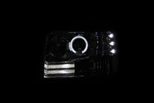 Load image into Gallery viewer, ANZO 1992-1996 Ford F-150 Projector Headlights w/ Halo Chrome w/ Side Markers and Parking Lights