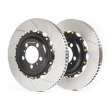 GiroDisc 2020+ BMW M3/M4 (G80/G82/G83 w/Carbon Ceramic Brakes) 2-Piece 400mm Slotted Front Rotors