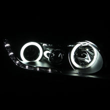 Load image into Gallery viewer, ANZO 2006-2011 Honda Civic Projector Headlights w/ Halo Black (CCFL)