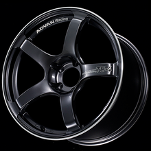 Load image into Gallery viewer, Advan TC4 18x8.5 +45 5-100 Racing Gun Metallic &amp; Ring Wheel