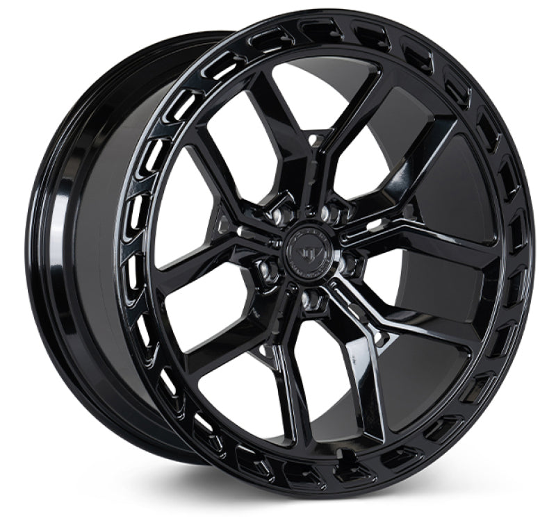 Vossen X Urban Forged UVX - 22x10.5 - ET26 - 5x120 - 72.6 - GB - Gloss Black - Defender Front