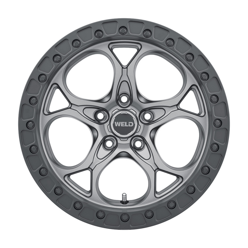 Weld Ledge 20x10 / 5x127 / 4.75 BS / 71.5 HB - Satin Gunmetal - Non-BL Wheel