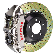 Load image into Gallery viewer, Brembo 00-03 M5/97-03 5-Series Front GTR BBK 6 Piston Billet 380x32 2pc Rotor Drilled- Nickel