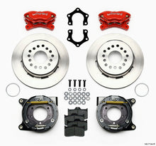Load image into Gallery viewer, Wilwood Forged Dynalite P/S Park Brake Kit Red Mopar/Dana 2.36in Off w/Snap Ring Bearing