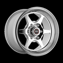 Weld S79 HD Beadlock S79 15x10in / 6x127 BP / 7.5in BS Polished Center - Polished Shell Wheel